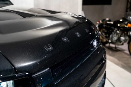 Land Rover Defender 90 V8. URBAN WIDETRACK KIT. MILLTEK EXHAUST. FIXED SIDE STEPS. PANO ROOF. 10