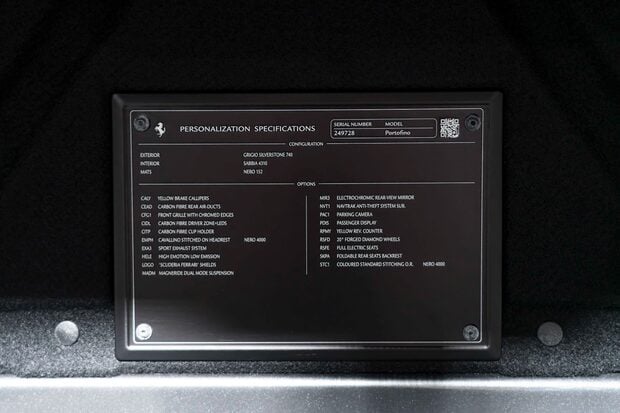Ferrari Portofino FULL FSH. PASSENGER DISPLAY. SPORTS EXHAUST. MAGNERIDE SUSPENSION. 4
