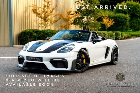 Porsche 718 SPYDER RS PDK. WEISSACH PACKAGE. CERAMIC BRAKES. LIFT. BOSE. 1