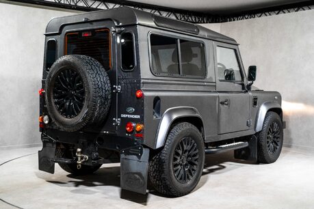 Land Rover Defender 90 TD XS STATION WAGON. COMPREHENSIVE LSH. VB AIR SUSPENSION. KHAN WHEELS. 4