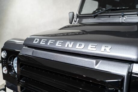 Land Rover Defender 90 TD XS STATION WAGON. COMPREHENSIVE LSH. VB AIR SUSPENSION. KHAN WHEELS. 37