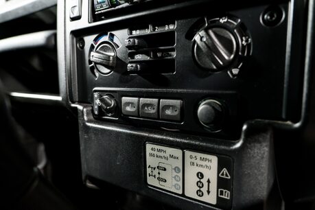 Land Rover Defender 90 TD XS STATION WAGON. COMPREHENSIVE LSH. VB AIR SUSPENSION. KHAN WHEELS. 30