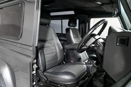 Land Rover Defender 90 TD XS STATION WAGON. COMPREHENSIVE LSH. VB AIR SUSPENSION. KHAN WHEELS. 12