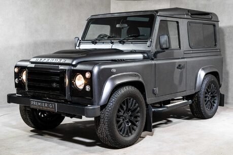 Land Rover Defender 90 TD XS STATION WAGON. COMPREHENSIVE LSH. VB AIR SUSPENSION. KHAN WHEELS. 3
