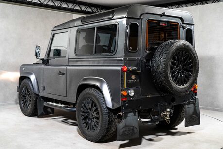 Land Rover Defender 90 TD XS STATION WAGON. COMPREHENSIVE LSH. VB AIR SUSPENSION. KHAN WHEELS. 6