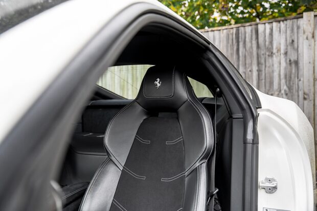 Ferrari F12 Berlinetta GREAT EXAMPLE. BIANCO ITALIA PAINTWORK. CARBON FIBRE INTERIOR. 2