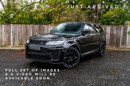Land Rover Range Rover Sport SVR CARBON EDITION. HUGE SPEC. HEATED & COOLED SEATS. HUD. PANO ROOF.