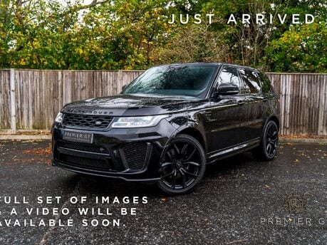 Land Rover Range Rover Sport SVR CARBON EDITION. HUGE SPEC. HEATED & COOLED SEATS. HUD. PANO ROOF.