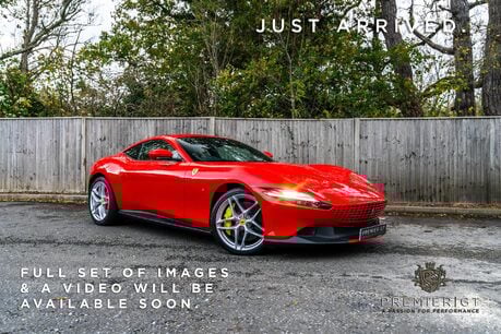 Ferrari Roma WARRANTY. PASSENGER DISPLAY. CARBON STEERING WHEEL. MAGNERIDE SUSPENSION. 1