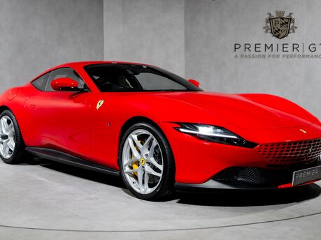 Ferrari Roma WARRANTY. PASSENGER DISPLAY. CARBON STEERING WHEEL. MAGNERIDE SUSPENSION.