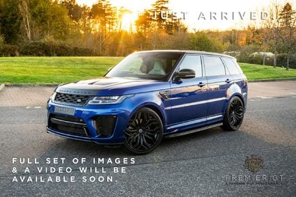 Land Rover Range Rover Sport SVR. URBAN EDITION. DEPLOYABLE SIDE STEPS. PANO ROOF. HUD. PIXEL LEDS.