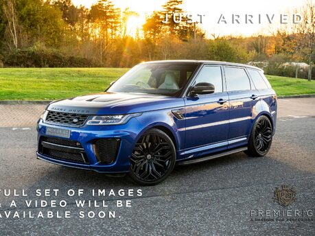 Land Rover Range Rover Sport SVR. URBAN EDITION. FIXED SIDE STEPS. PANO ROOF. HUD. PIXEL LEDS.