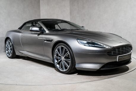 Aston Martin Virage V12 VOLANTE. 1 OF 388. COMPREHENSIVE ASTON HISTORY. CERAMICS. SPORTS SEATS 9