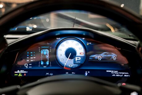 Ferrari 12 Cilindri SPIDER. DELIVERY MILEAGE. NERO DS EXTERIOR PACK. CARBON WHEEL & LEDs. LIFT 53