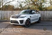 Land Rover Range Rover Sport SVR CARBON EDITION. DEPLOYABLE SIDE STEPS. MATRIX LEDs. CARBON FIBRE ENGINE BAY