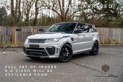 Land Rover Range Rover Sport SVR OVERFINCH SUPER SPORTS.NOW SOLD. SIMILAR REQUIRED. PLEASE CALL 01903 254800