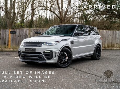 Land Rover Range Rover Sport SVR OVERFINCH SUPER SPORTS. BESPOKE EXAMPLE. 1 OF 25 IN THE WORLD