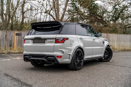 Land Rover Range Rover Sport SVR OVERFINCH SUPER SPORTS. BESPOKE EXAMPLE. 1 OF 25 IN THE WORLD 4