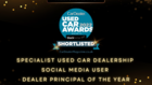THREE NOMINATIONS FOR THE 2022 USED CAR AWARDS