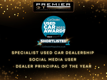 THREE NOMINATIONS FOR THE 2022 USED CAR AWARDS