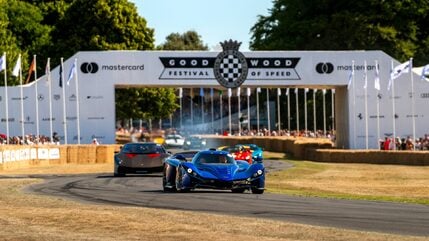 Goodwood Festival of Speed & Dunsfold with the Praga Bohema Hypercar!