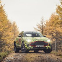 Prototype of Aston Martin’s First SUV begins testing