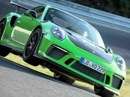 Watch the moment the Porsche 911 GT3 RS smashes the Nürburgring in 6m 56.4s
