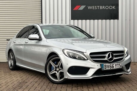 Mercedes-Benz C Class 2.1 C220d AMG Line 7G-Tronic+ Euro 6 (s/s) 4dr