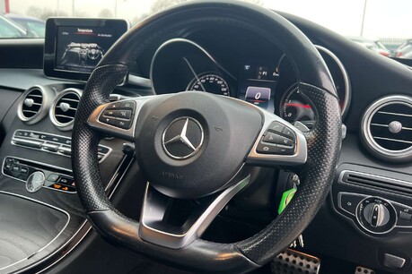 Mercedes-Benz C Class 2.1 C220d AMG Line 7G-Tronic+ Euro 6 (s/s) 4dr 18