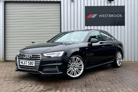 Audi A4 3.0 TDI V6 S line S Tronic quattro Euro 6 (s/s) 4dr 18