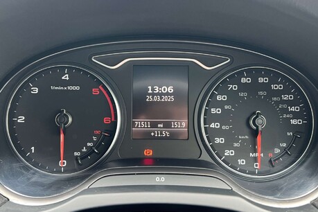 Audi A3 2.0 TDI S line Sportback S Tronic quattro Euro 6 (s/s) 5dr 50