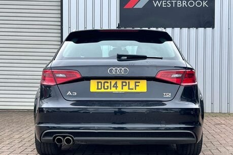 Audi A3 2.0 TDI S line Sportback S Tronic quattro Euro 6 (s/s) 5dr 3