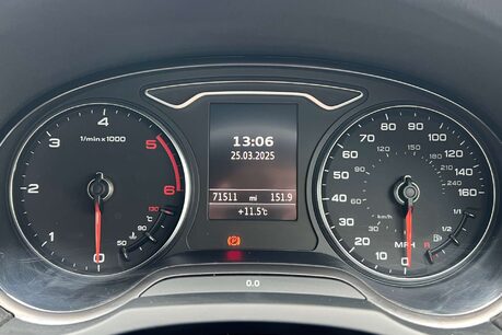 Audi A3 2.0 TDI S line Sportback S Tronic quattro Euro 6 (s/s) 5dr 50