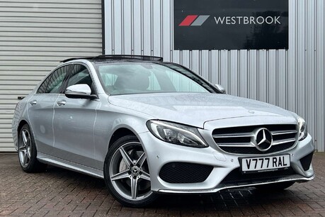 Mercedes-Benz C Class 2.1 C300dh AMG Line (Premium) Saloon 4dr Diesel Hybrid G-Tronic+ Euro 6 (s/