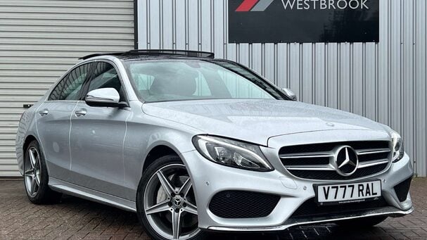 Mercedes-Benz C Class 2.1 C300dh AMG Line (Premium) Saloon 4dr Diesel Hybrid G-Tronic+ Euro 6 (s/ Service History