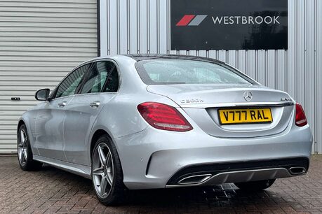 Mercedes-Benz C Class 2.1 C300dh AMG Line (Premium) Saloon 4dr Diesel Hybrid G-Tronic+ Euro 6 (s/ 5