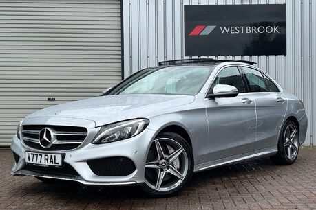 Mercedes-Benz C Class 2.1 C300dh AMG Line (Premium) Saloon 4dr Diesel Hybrid G-Tronic+ Euro 6 (s/ 6