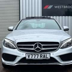 Mercedes-Benz C Class 2.1 C300dh AMG Line (Premium) Saloon 4dr Diesel Hybrid G-Tronic+ Euro 6 (s/ 7