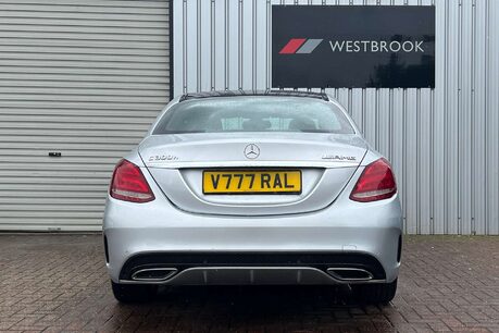Mercedes-Benz C Class 2.1 C300dh AMG Line (Premium) Saloon 4dr Diesel Hybrid G-Tronic+ Euro 6 (s/ 10