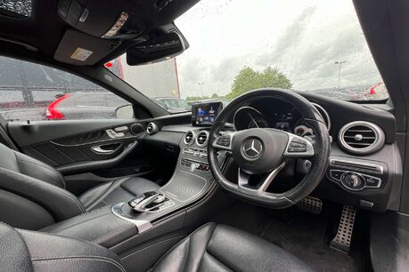 Mercedes-Benz C Class 2.1 C300dh AMG Line (Premium) Saloon 4dr Diesel Hybrid G-Tronic+ Euro 6 (s/ 22