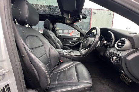 Mercedes-Benz C Class 2.1 C300dh AMG Line (Premium) Saloon 4dr Diesel Hybrid G-Tronic+ Euro 6 (s/ 26