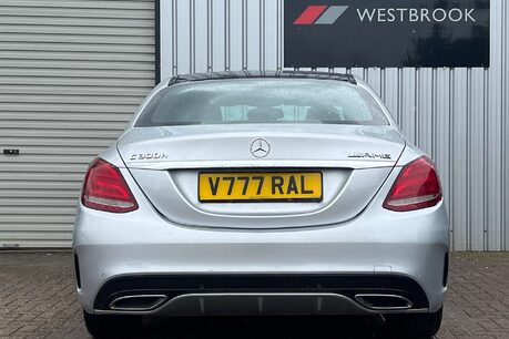 Mercedes-Benz C Class 2.1 C300dh AMG Line (Premium) Saloon 4dr Diesel Hybrid G-Tronic+ Euro 6 (s/ 4