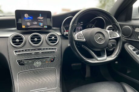Mercedes-Benz C Class 2.1 C300dh AMG Line (Premium) Saloon 4dr Diesel Hybrid G-Tronic+ Euro 6 (s/ 20