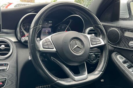 Mercedes-Benz C Class 2.1 C300dh AMG Line (Premium) Saloon 4dr Diesel Hybrid G-Tronic+ Euro 6 (s/ 21