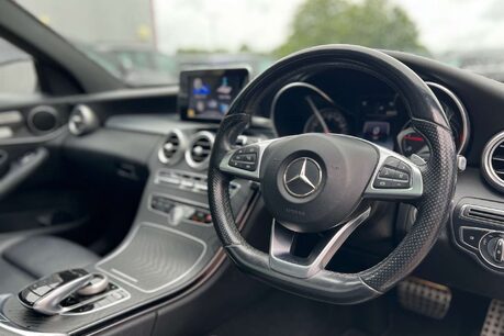 Mercedes-Benz C Class 2.1 C300dh AMG Line (Premium) Saloon 4dr Diesel Hybrid G-Tronic+ Euro 6 (s/ 23