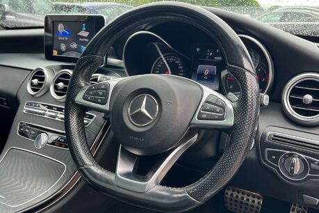 Mercedes-Benz C Class 2.1 C300dh AMG Line (Premium) Saloon 4dr Diesel Hybrid G-Tronic+ Euro 6 (s/ 24