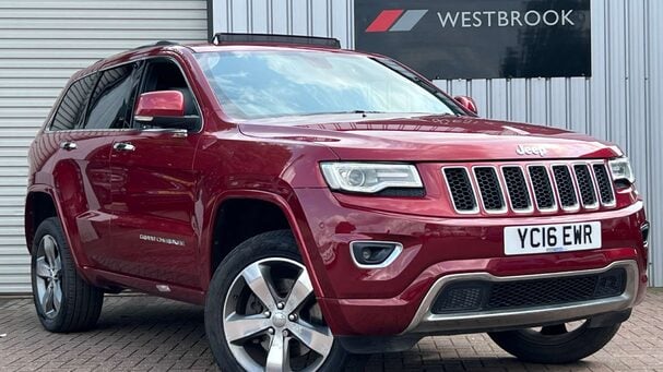 Jeep Grand Cherokee 3.0 V6 CRD Overland SUV 5dr Diesel Auto 4WD Euro 6 (247 bhp) Service History