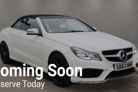Mercedes-Benz E Class 2.1 E220 CDI AMG Sport Cabriolet 2dr Diesel G-Tronic+ Euro 5 (s/s) (170 ps) 9