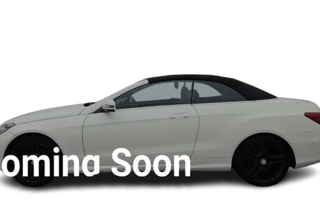Mercedes-Benz E Class 2.1 E220 CDI AMG Sport Cabriolet 2dr Diesel G-Tronic+ Euro 5 (s/s) (170 ps) 13