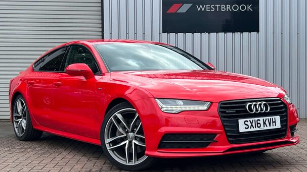 Audi A7 3.0 TDI V6 Black Edition Sportback 5dr Diesel S Tronic quattro Euro 6 (s/s) Service History